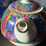 Teapot and cups "So French" decor of the galleon