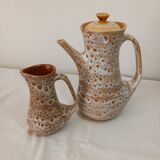 Coffee maker and milk jug from the 60s