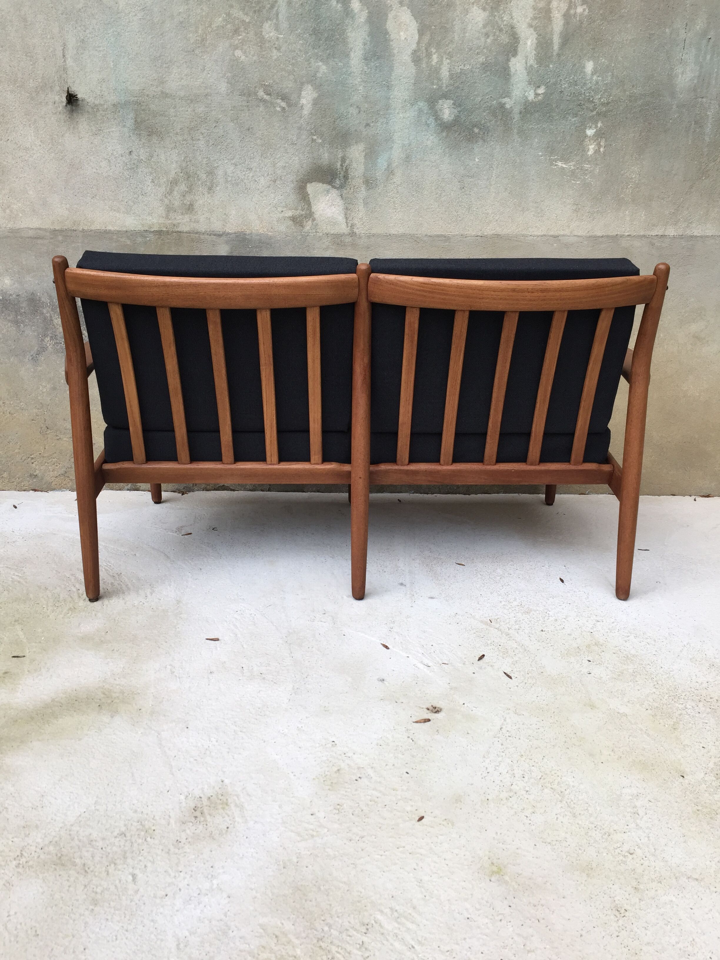 Grete Jalk two-seater sofa