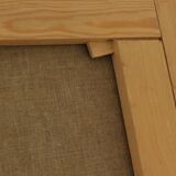 Huile sur toile vintage européenne originale – « Paysage vivant »