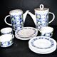 Villeroy & Boch CADIZ coffee set, coffee pot, creamer, cup