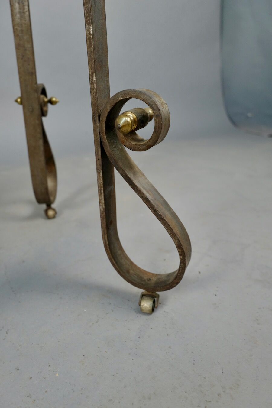 Desserte art deco dessus marbre