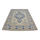 Oushak Vintage Floor Handknotted Rug sku1170