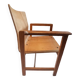 Fauteuil en chêne clair et contreplaqué moulé scandinave