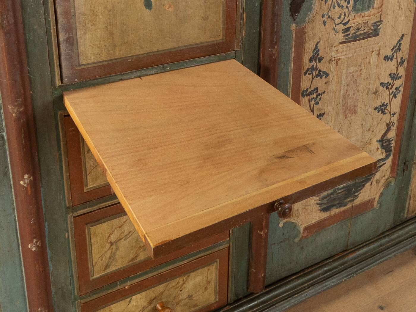 Antique wardrobe from the 19th century