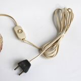 Brutalist style vintage ceramic table lamp