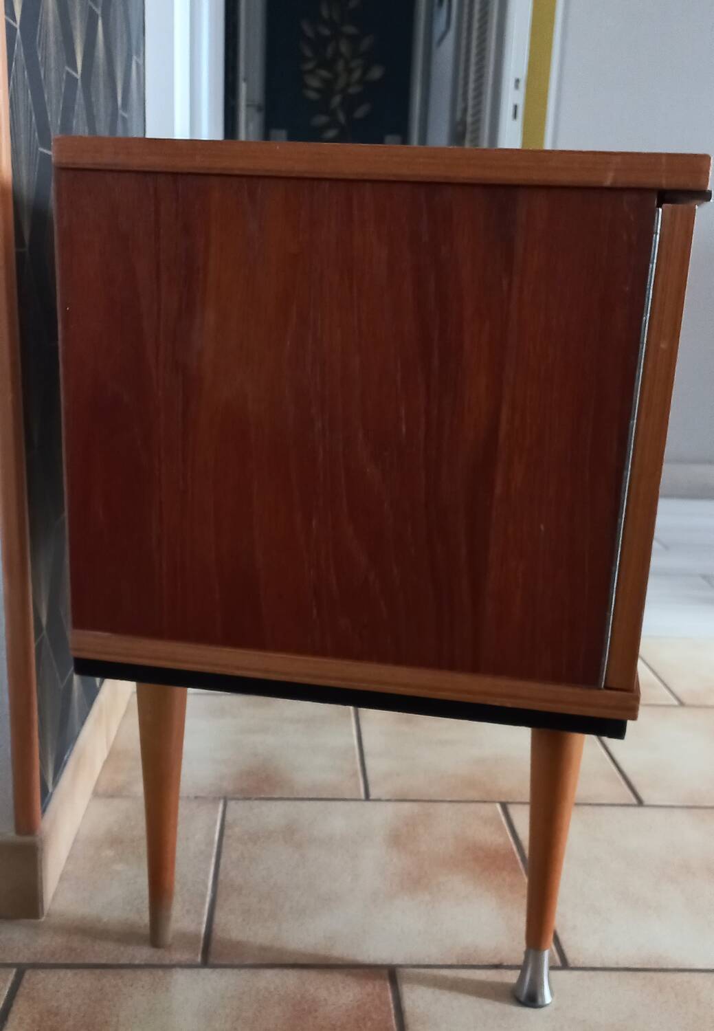 Old telephone or entrance cabinet