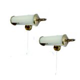 Pair of Art Deco Wall Lamps Bedside Lamps