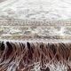 Handmade silk cashmere rug 151x92cm