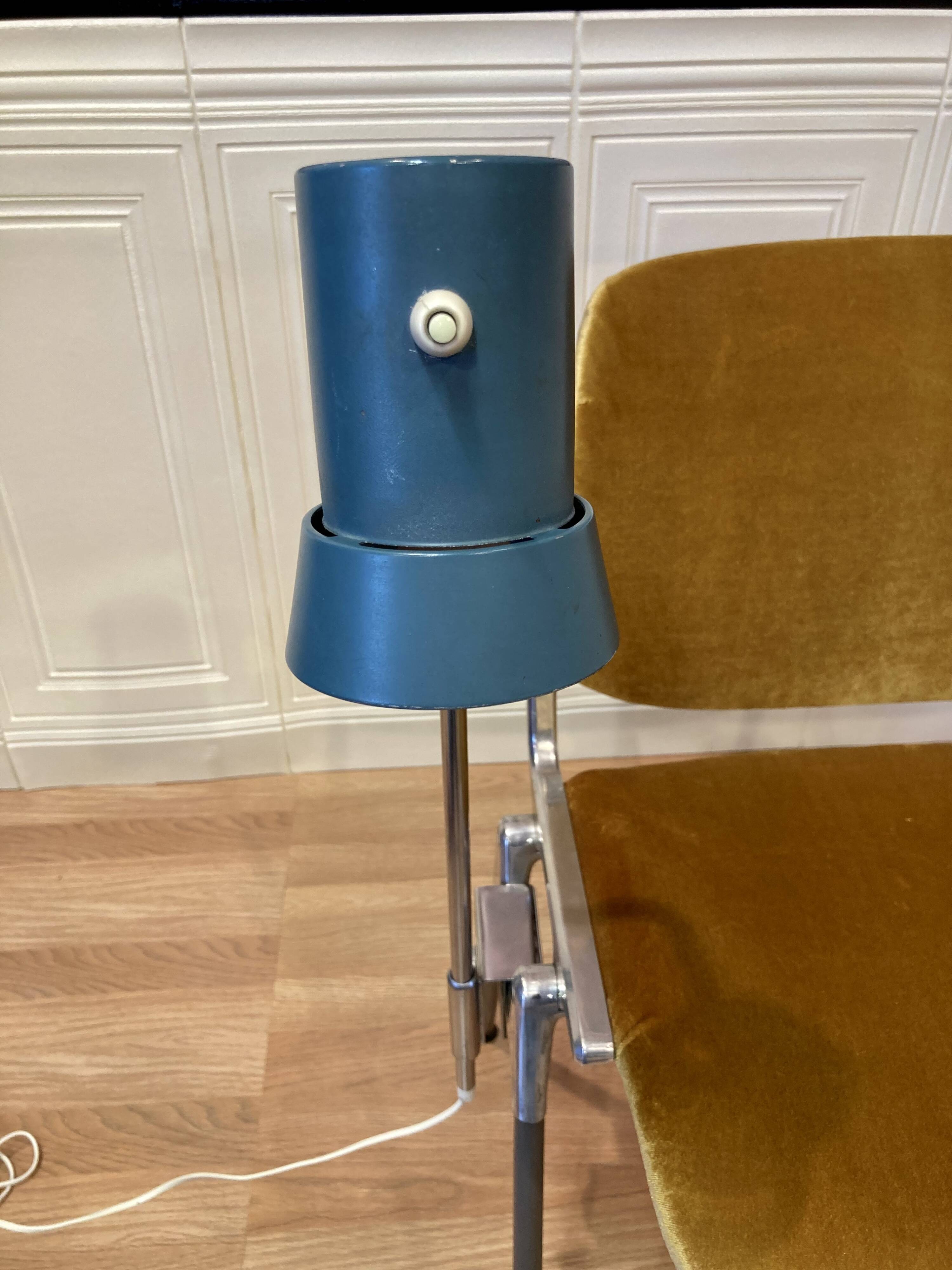 Grande lampe industrielle modulable 1950.