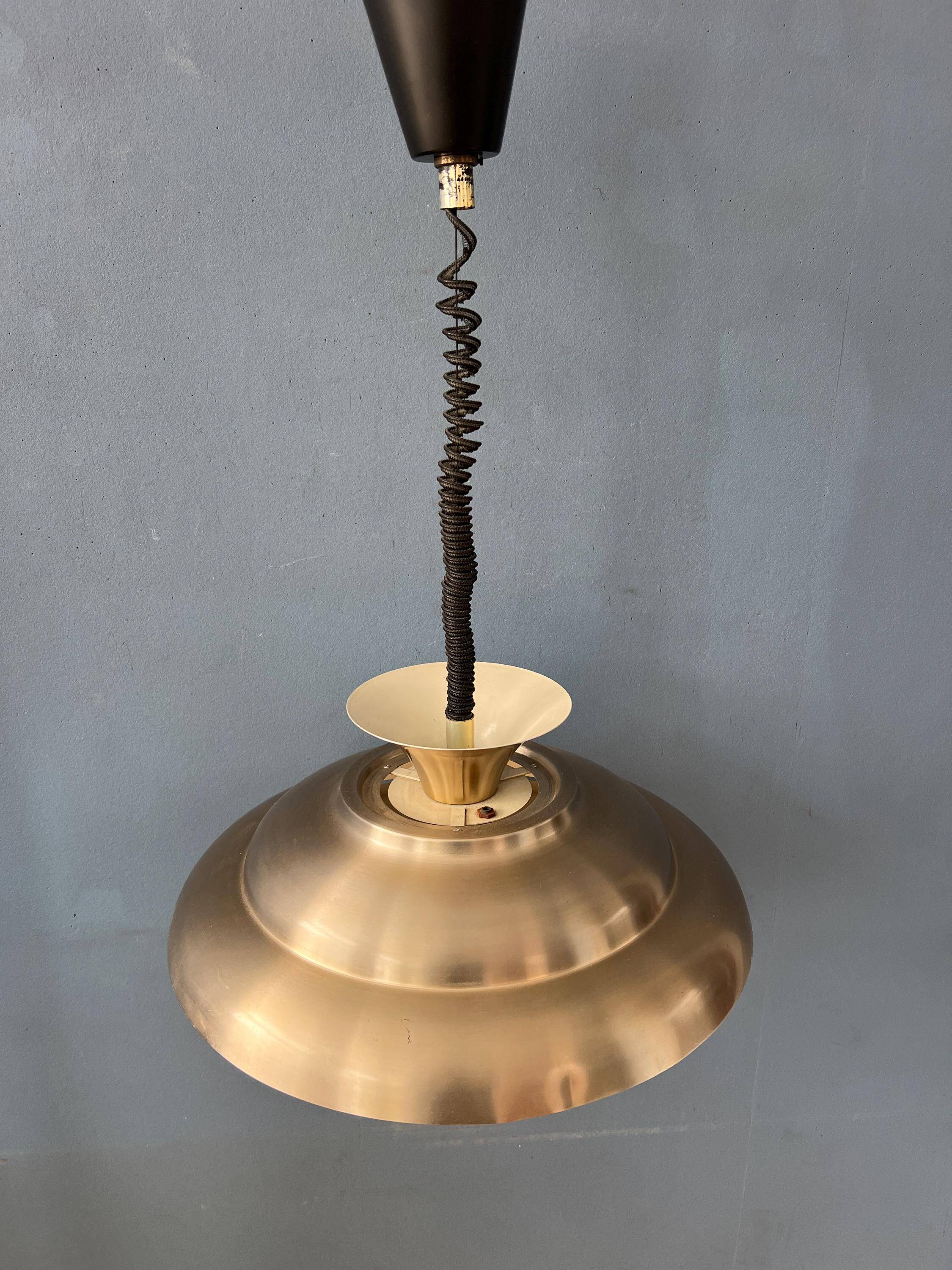 Vintage Mid-Century Dijkstra UFO Suspension Light