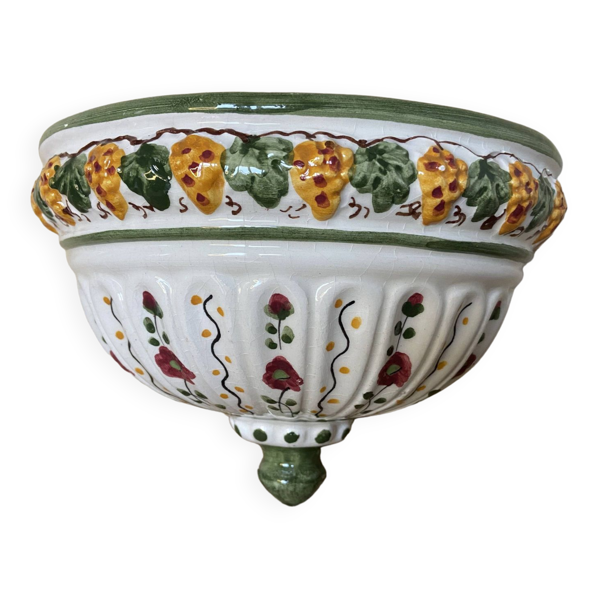 Wall hanging flower pot