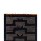 Vintage Turkish Oushak Rug Handwoven 83x190 cm