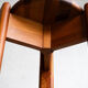 Ensemble de 4 tabourets de bar, design français, années 1970