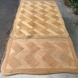 Louis XV extendable dining table, 18th century, renovated in solid oak 230cm