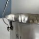 Vintage Guy Degrenne stainless steel ice bucket – tulip-shaped ice tray – ba
