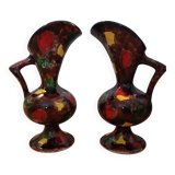 2 vases A. Dressinval