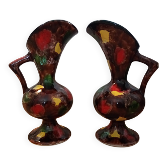 2 vases A. Dressinval