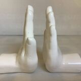 Paire de serre livres mains