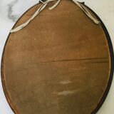 Carved wooden mirror 54x37cm