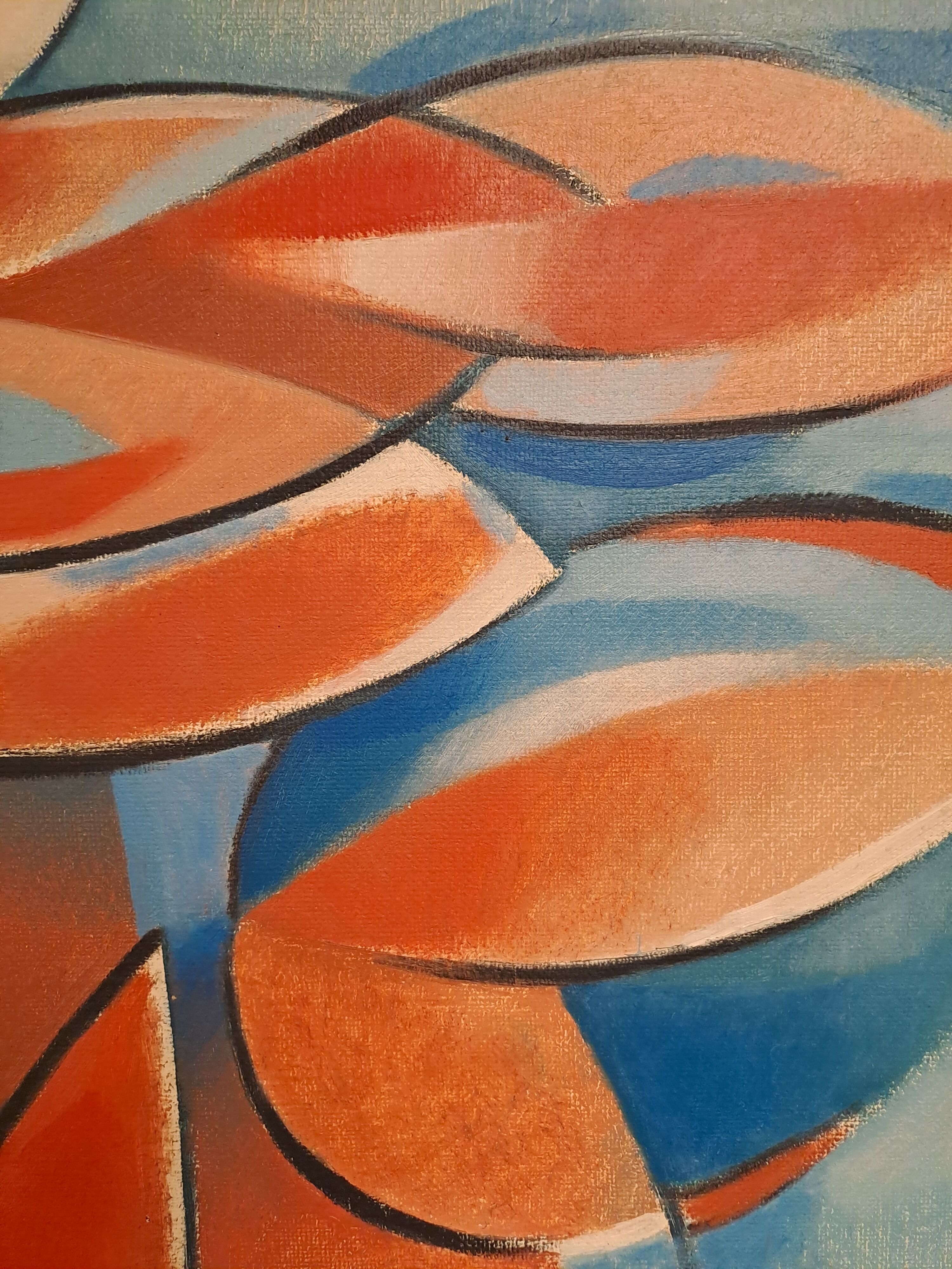 Abstract composition by Jean-Pierre Schecroun