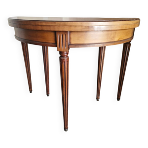 Table console demi-lune