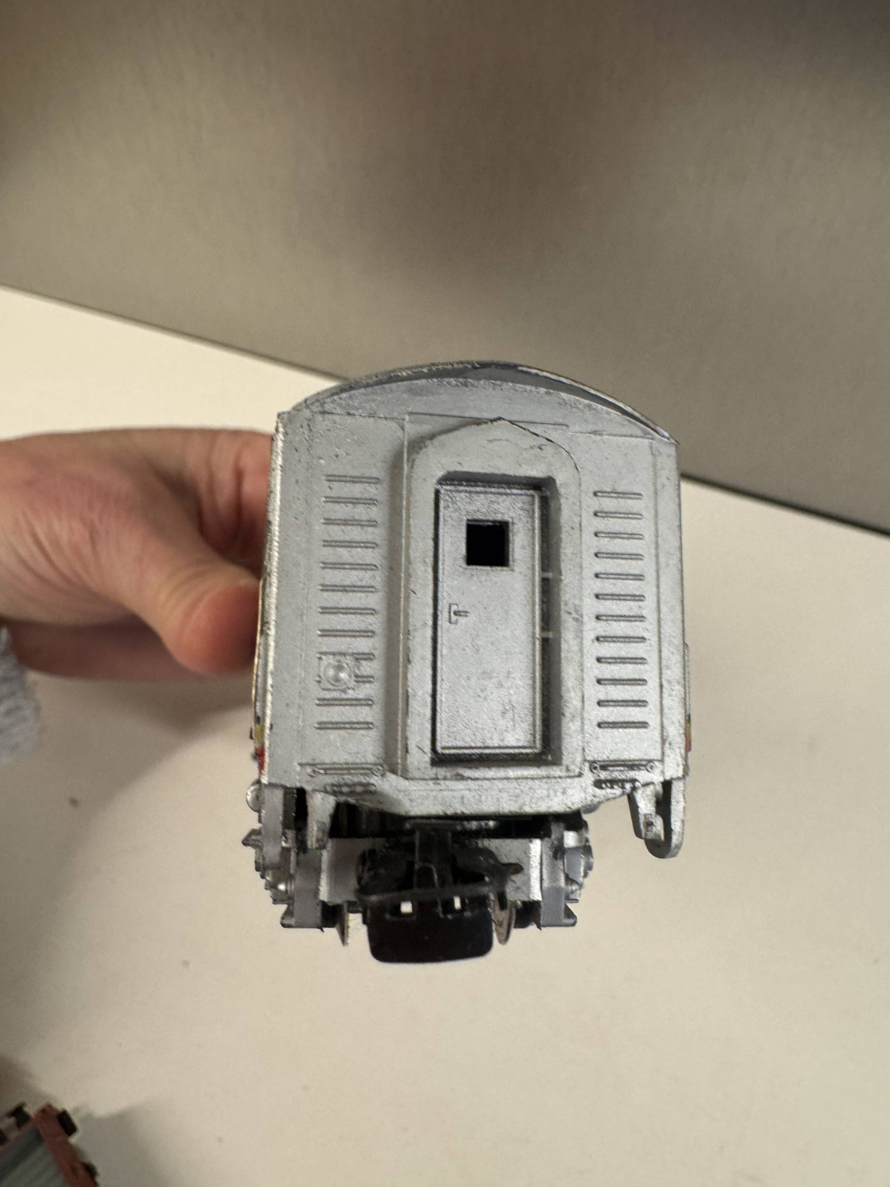 Old train locomotive Marklin Santa fe USA