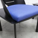 Set of 2 armchairs and coffee table designed by Patrice Bonneau, Genexco edition, 19