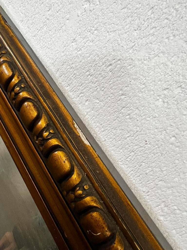 Vintage 'gold' wall mirror