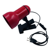 Orientable vintage clip spotlight, European production, 1980s.