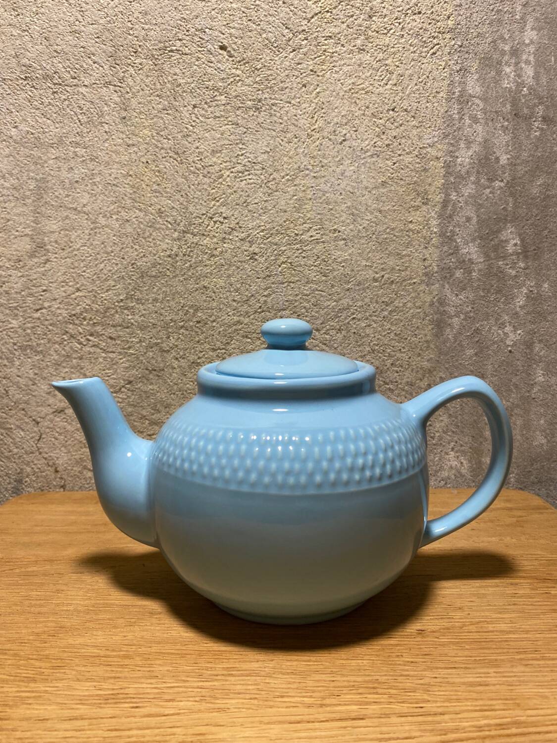 Blue teapot