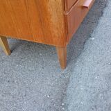 Vintage Scandinavian low enfilade in teak – 1960s