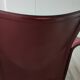 Bordeaux leather armchair by Tito Agnoli for Matteo Grassi, Italy
