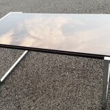 Vintage glass coffee table