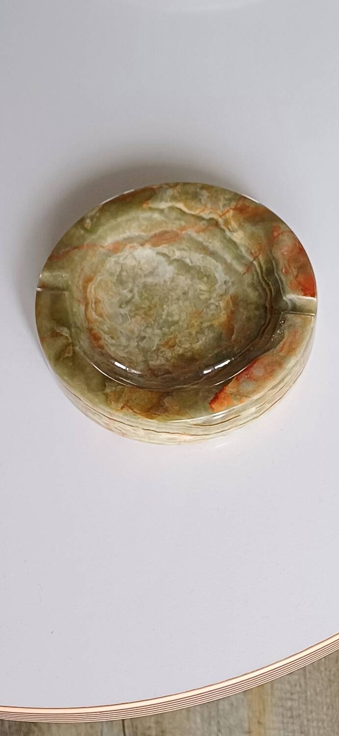 Alabaster ashtray