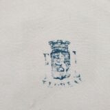 Set of 6 iron earth plate