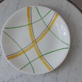 Round dish Gien model Sarabande years 50-60