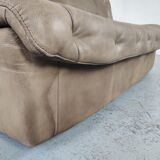 Leather sofa vintage design 70s/80s