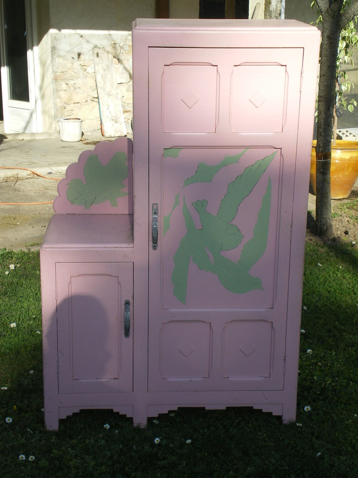 Vintage Baby Room: Storage wardrobe (Bed + mattress in separate announcement)