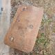 Antique wooden tripod stool