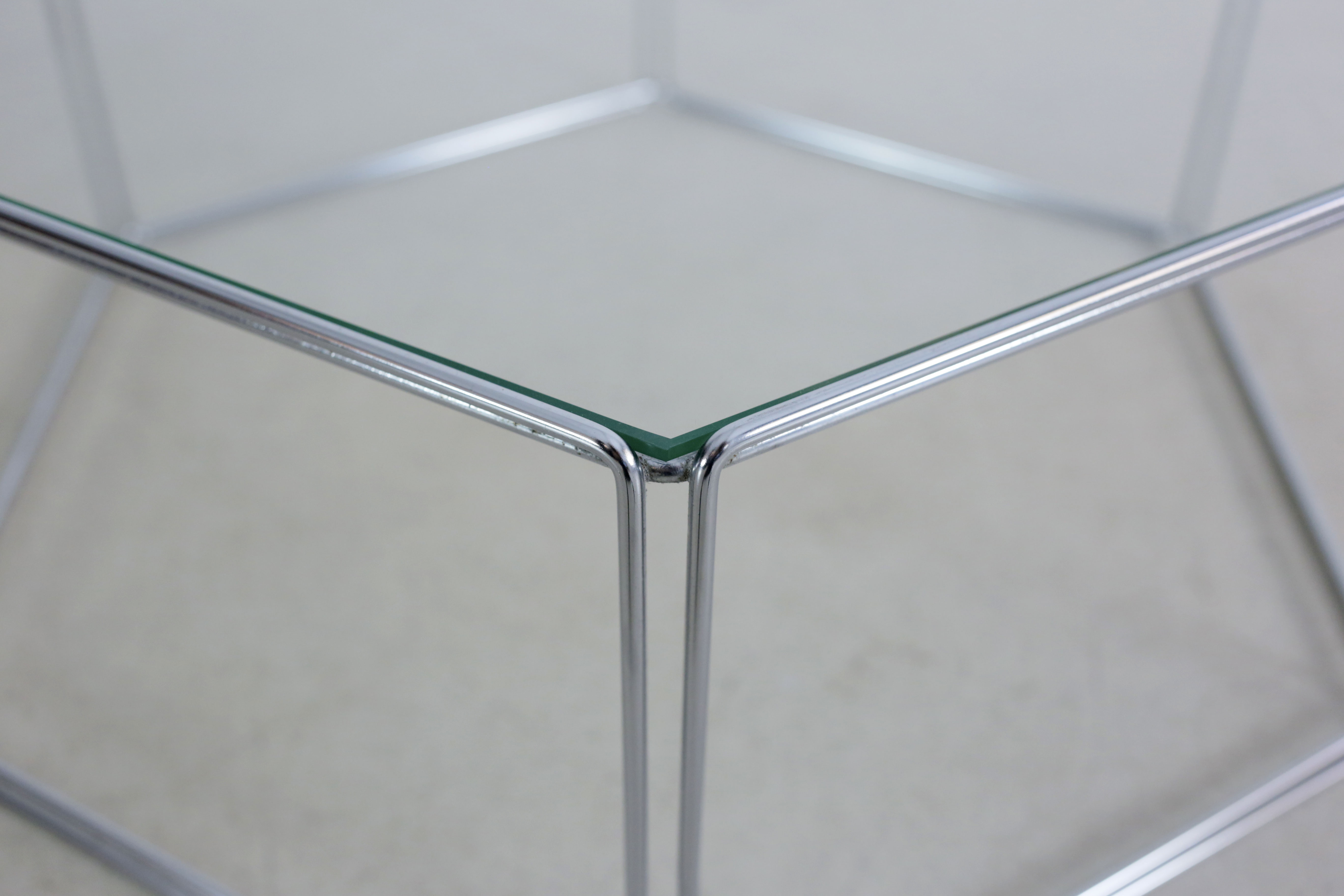 Steel wire table from the 80s
