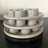 Three ceramic snail plates