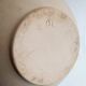Plat creux saladier en grès beige