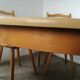 Table style scandinave bois et formica