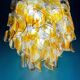 Vintage Murano Torciglioni chandelier by AV Mazzega, Italy, 1970s