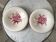 Duo of longchamp pink serving dishes 30s-40s