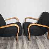 Armchairs by K. Kozelka & A. Kropacek, 1950s, Set of 2