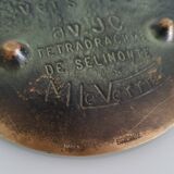 Vide-poches Art Déco en bronze Max Le Verrier