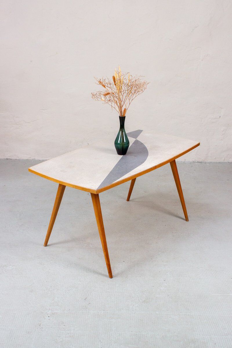 Mid-century coffee table, 1960s vintage