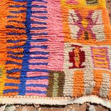 Superb Moroccan wool rug, handmade, dimensions 250x150 cm.